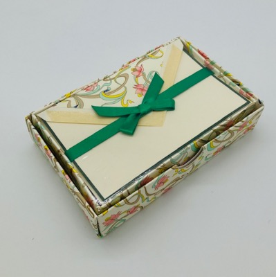 Coffret Fleurs Art nouveau pastel