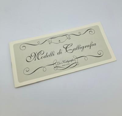 Livrets de calligraphie